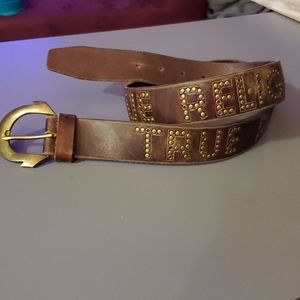 True Religion belt. Size 32